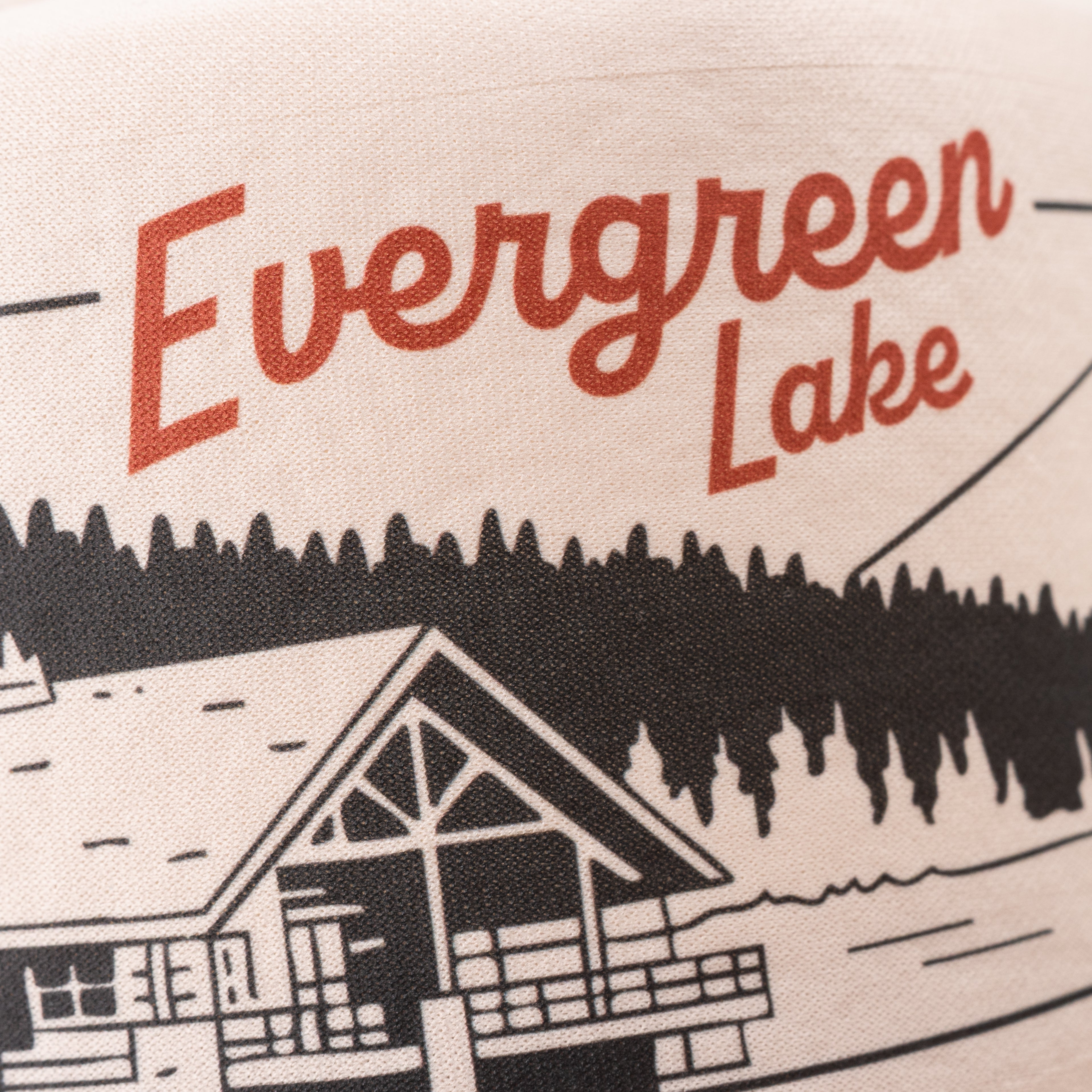 CO74 Evergreen Lake Trucker Hat - Ivory (limited edition)