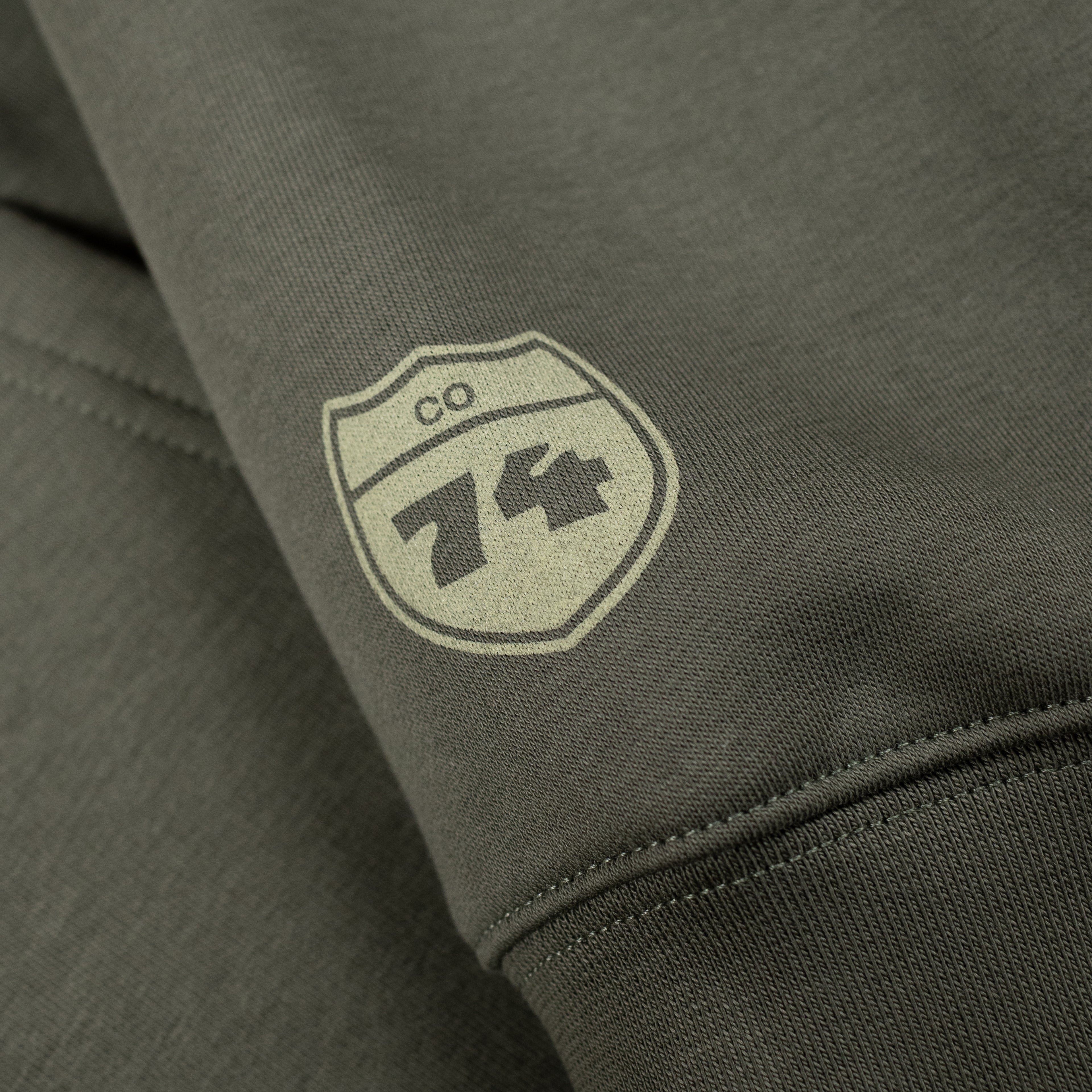 CO74 Lake Hoodie Forest Green