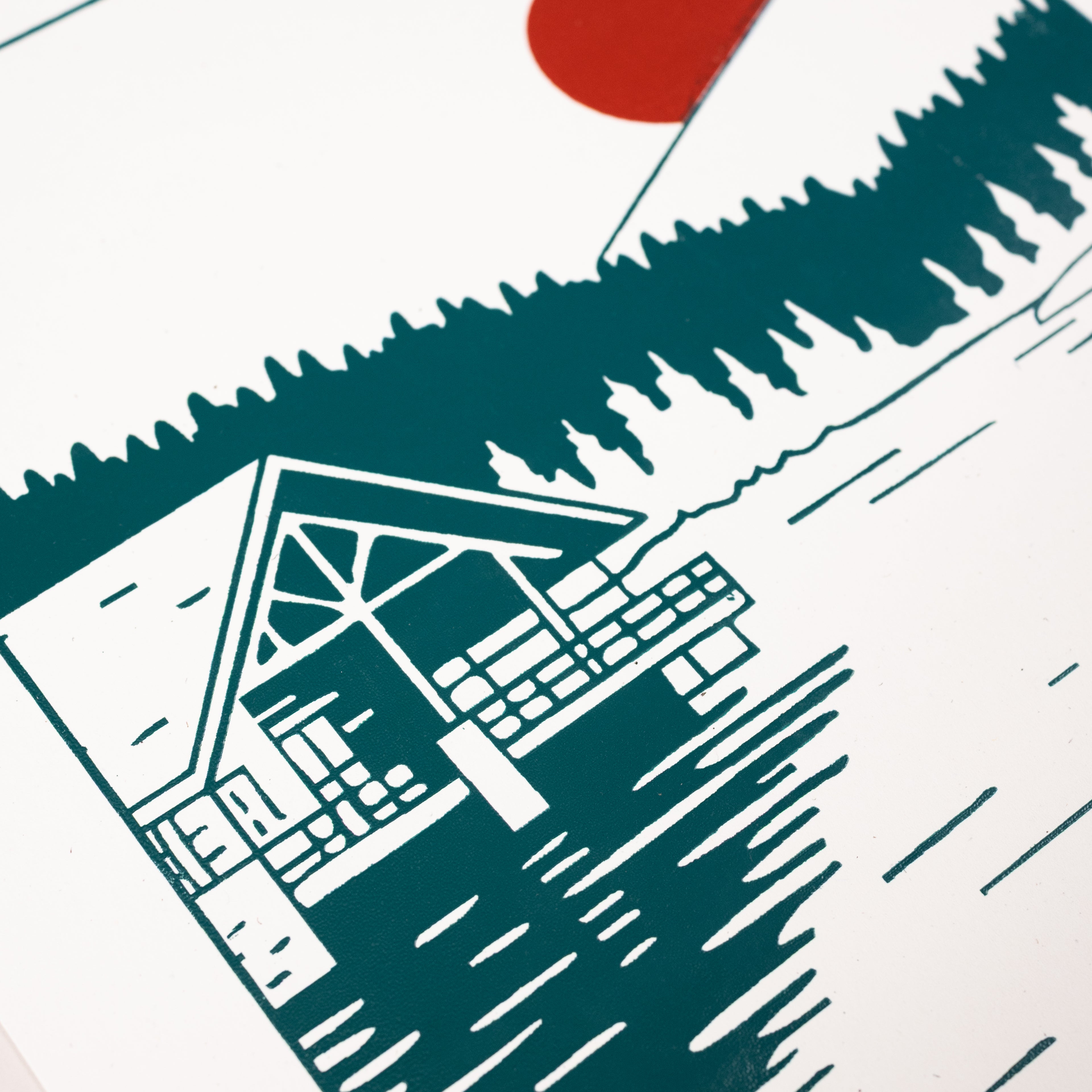 CO74 Evergreen Lake Poster